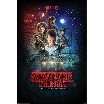 Plagát, Obraz - Stranger Things - One Sheet, 61 × 91.5 cm
