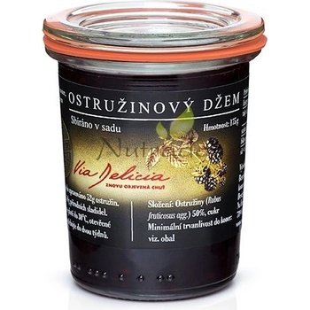 Via Delicia ostružinový Džem 175 g