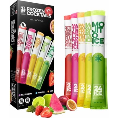 24 Ice Limoncello Frozen Cocktails 5% 5 x 0,065 l (holá láhev) – Sleviste.cz