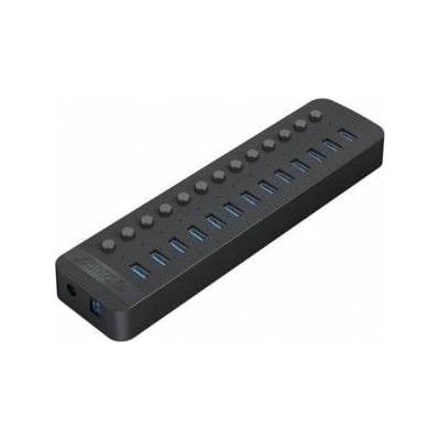 Active Hub 13*USB-A 5Gbps BC 1.2 60W black