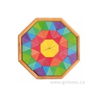 Grimm's Dřevěné puzzle osmihran oktagon 72 ks