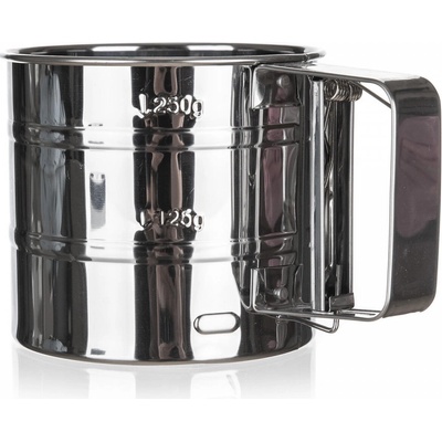 síto na mouku mechanické 10,5x9cm AKCENT nerez – Zboží Dáma