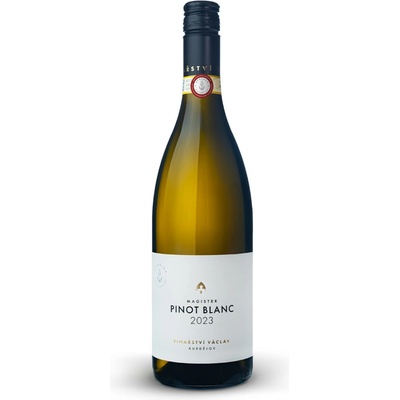 Vinařství Václav Pinot blanc suché bílé 2023 12% 0,75 l (holá láhev)