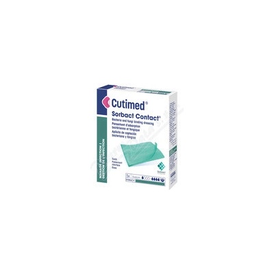 ABIGO MEDICAL Cutimed Sorbact Cont.ant.kr.4x6cm roz.11 x 15 cm 5 ks