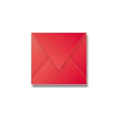 Obálka Clairefontaine, 165 x 165 mm, červená, 20 ks