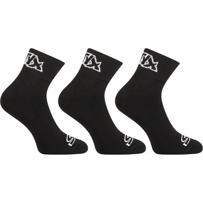 Styx 3Pack ponožky členkové HK9606060 čierne