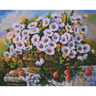 Ideyka Diamantové malování Letní kytice 40 x 50 cm – Hledejceny.cz