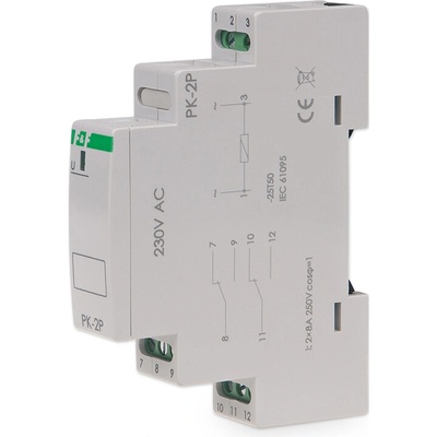 FIRN Relé pomocné PK-2P/230 2xP/8A 1mod