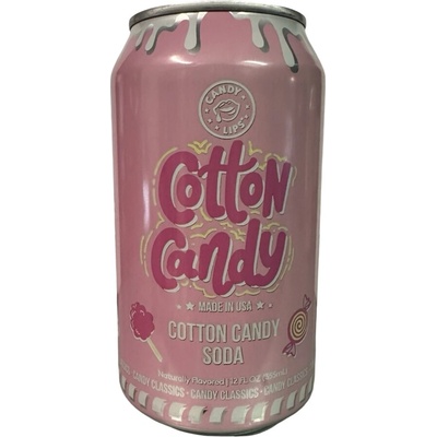 Candy Lips Cotton Candy Soda 355 ml