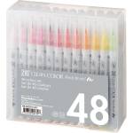 ZIG Clean Color Четка Комплект от 48 бр (RB-6000AT/48V)