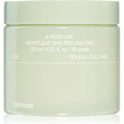 Celimax Ji Woo Gae Heartleaf BHA Peeling Pad Почистващи продукти за лице 125ml