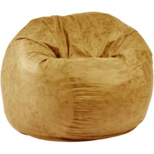 Pufrelax Барбарон 600л. King Size - Amber, Перящ се калъф, Трансформира се в легло, Пълнеж с микс от мемори пяна и дунапрен, Гама Premium