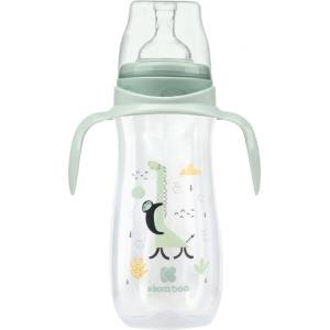 KikkaBoo Бебешко шише Kikkaboo - Jingle, Mint, 400 ml (31302020135)