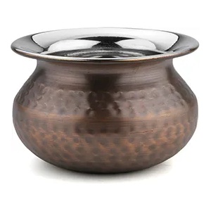 Horecano ANTIQUE-Гювече с релеф и медно покритие 12.50cm x 9cm - 650 ml(SG-86106(B) (0184137)