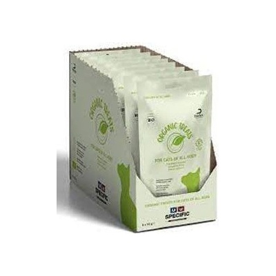 Dechra Veterinary Products A S-Vet diets Specific pochoutka FT-BIO Organic Treats kočka 8 x 50 g