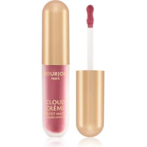 Bourjois Cloud Crème Velvet Matte ултра матиращо течно червило цвят 05 Flirty Rose 3.1ml