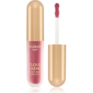 Bourjois Cloud Crème Velvet Matte ултра матиращо течно червило цвят 05 Flirty Rose 3.1ml