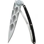 DEEJO 1cc208 tattoo carbon / Ултралеко джобно ножче с дръжка от карбонови влакна (1cc208)