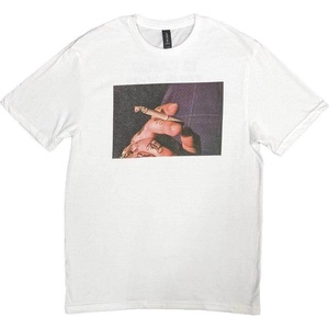 Post Malone Burn It Down 2023 Tour Dates (Back Print & Ex-Tour) White M Риза (POSTTS17MW02)