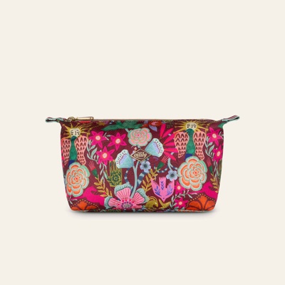 Oilily Schokland Treasures Camila Cosmetic Bag 22 cm cabernet