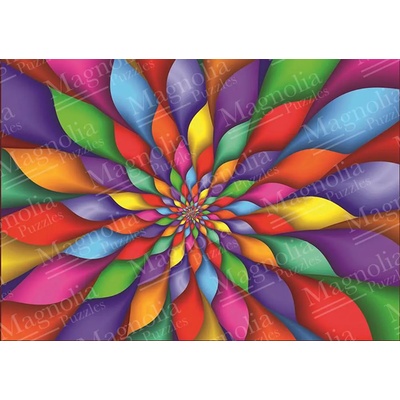 Magnolia - Puzzle Rainbow Petals - 1 000 piese