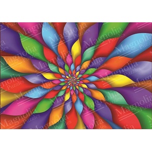 Magnolia - Puzzle Rainbow Petals - 1 000 piese