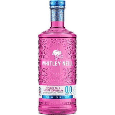Whitley Neill Japanese Yuzu & White Strawberry 0.0% 0,7 L (čístá fľaša)