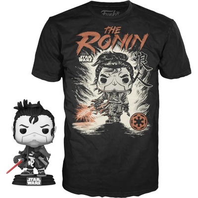 Funko tričko Star Wars The Ronin + figúrka Funko