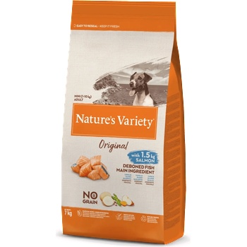 Image 1 of Nature's Variety Original No Grain Mini salmon 7 kg