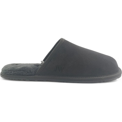 Jack Wills Мъжки пантофи Jack Wills Mule Slippers Mens - DK. Grey