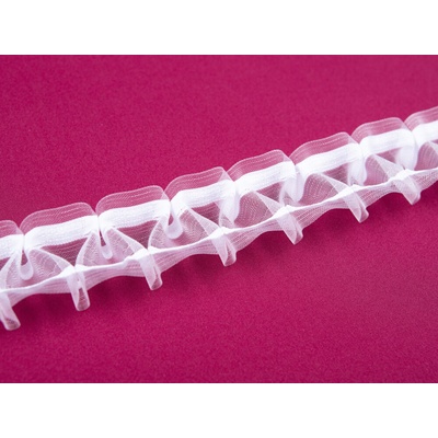 Riasiaca stuha RS-001 cik-cak - výška 5 cm - riasenie 1:2