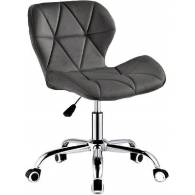 Bestent Офис стол кадифе Dark Grey (SKY74-1A Szare)