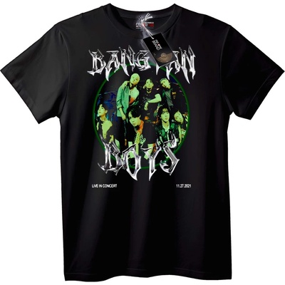NOONEBRAND Тениска BANG TIN BOYS концерт - 3XL, White
