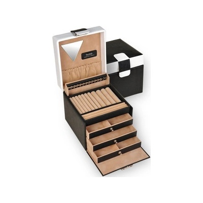 Sacher šperkovnice Erika 28.000.51 76 černobílá