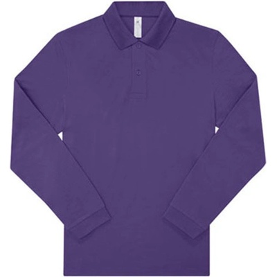 B&C polo tričko PU425 meta lilac