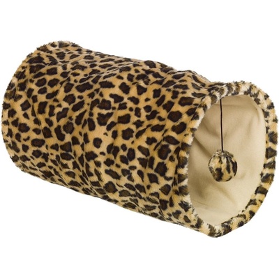 Nobby leopard tunel pro kočky leopardí vzor 25x50cm