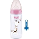 Nuk FC+Temperature Control Box Flow Control cumlík pink 300 ml