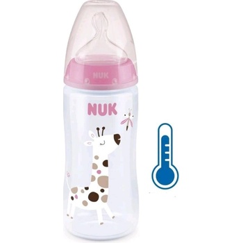 Nuk FC+Temperature Control Box Flow Control cumlík pink 300 ml