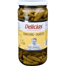 Delicias okurčičky Cornichons 720g