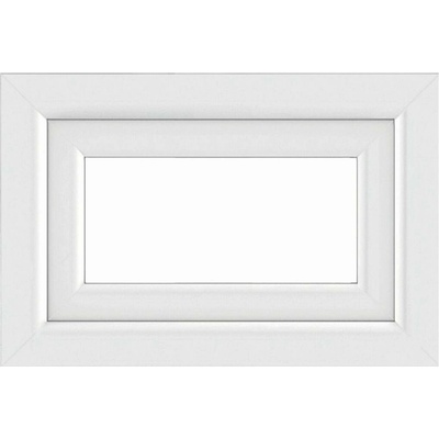 Solid Elements ECO Sklepní okno S1, 60 × 40 cm, dvojsklo, 4 komory, bílé W2VNBCZTK1.0020