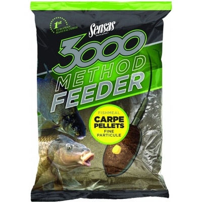 Sensas Krmivo 3000 Method Carpe Pellets 1kg