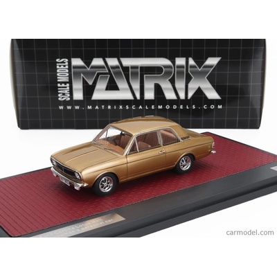 Matrix scale models Ford england Cortina Lotus Mkii 1966 Gold 1:43