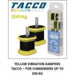 Аксесоари Висок клас обезшумяващи тампони tacco ЖЪЛТИ до 200 кг (9898-037)