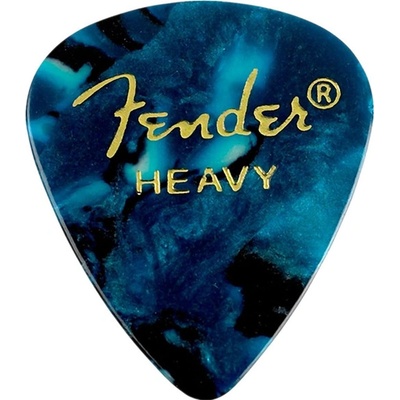 FENDER trsátko 351 Premium Celluloid 1ks Heavy Ocean Turq