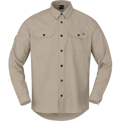 Norrøna Мъжка риза с копчета Norrøna Femund Cotton Shirt - Winter Twig (033-2687-0412)