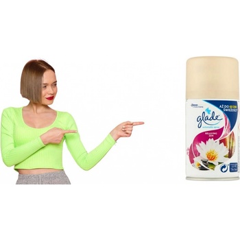 Glade NÁHRADNÍ NÁPLŇ DO AUTOMATICKÉHO OSVĚŽOVAČE VZDUCHU RELAXING ZEN 269 ml