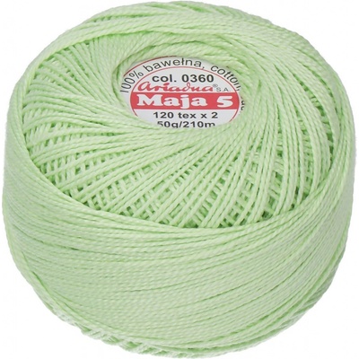 Ariadna Háčkovacia priadza Maja 5 50 g - 0360
