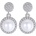 Silenti Jewelry Сребърни обеци "Аристокрация
