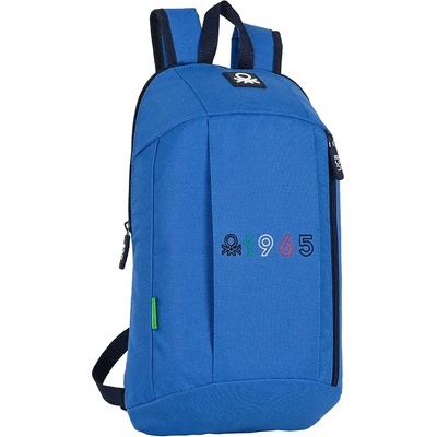 SAFTA Ученическа раница SAFTA BENETTON Classic Blue, мини