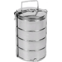Home Elements Čtyřdílný nerezový jídlonosič 4x1 l